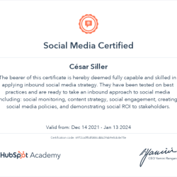 Hubspot certified certifications exam 1arm