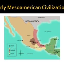 Mesoamerica lowlands yucatan topographic peninsula