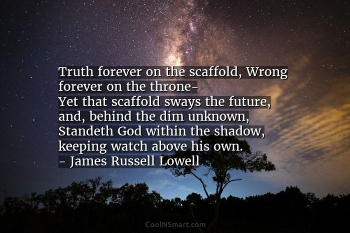 Forever scaffold truth wrong throne russell lowell james brilliant ashleigh quote clouds tomorrow moving today just wallpapers quotefancy mountains try